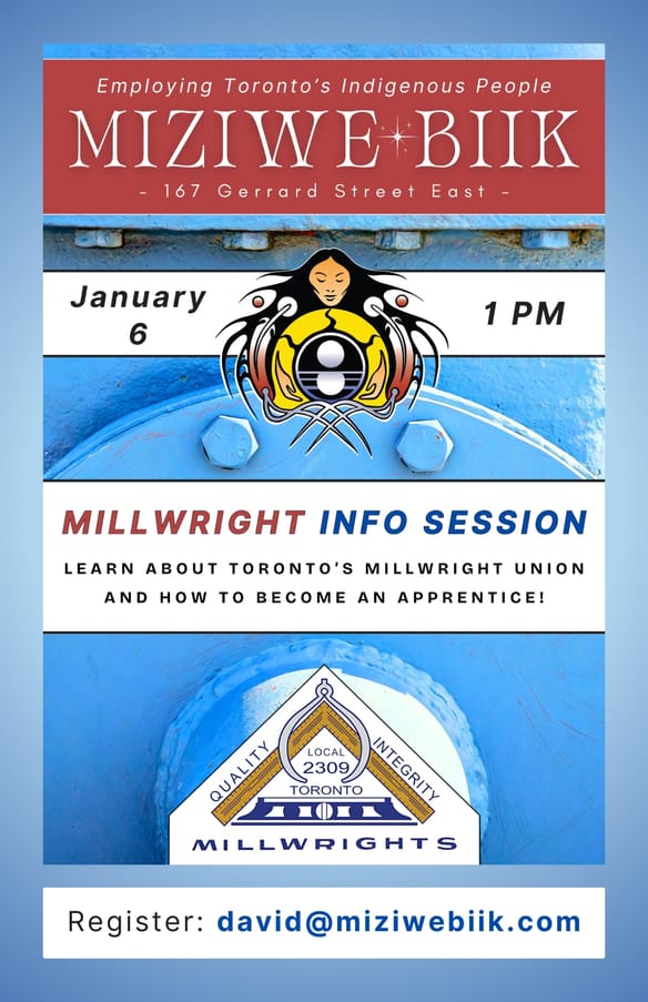 January 6 - Millwright Info Session